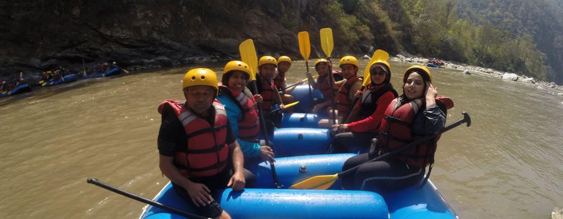 Rafting in Nepal