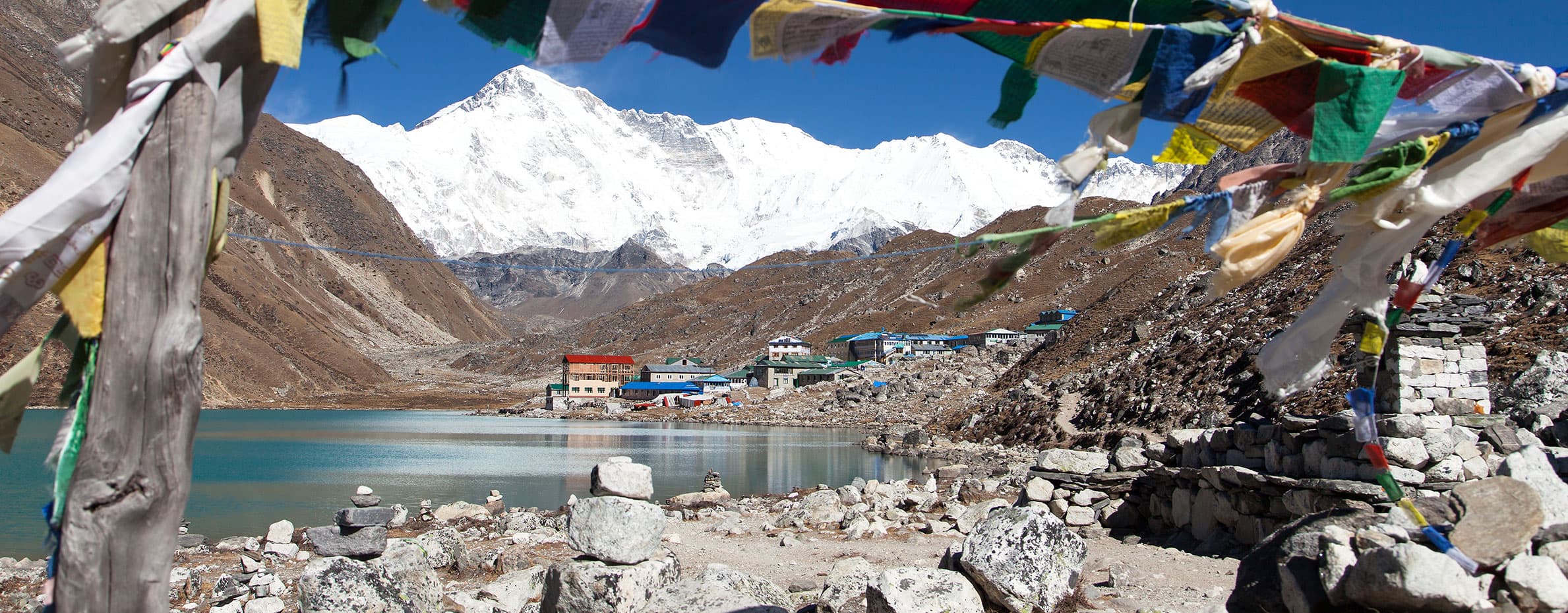 Gokyo trek in september banner