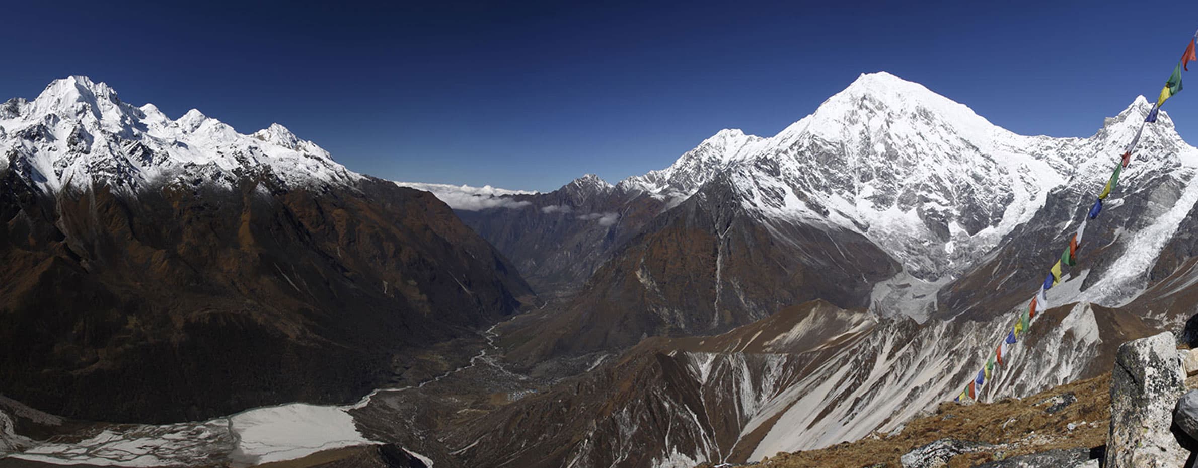 Langtang Valley Before And After Earthquake Banner