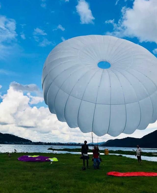 Paragliding in Nepal