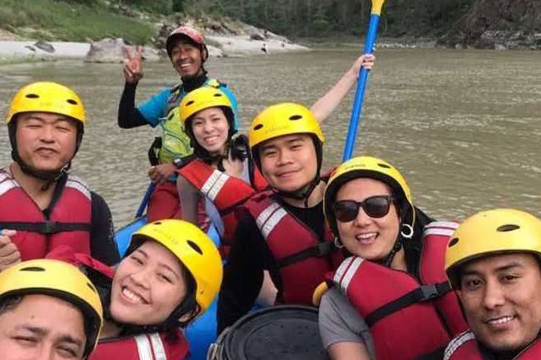 Trishuli River rafting in Nepal