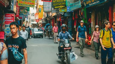 Female Guide in Kathmandu