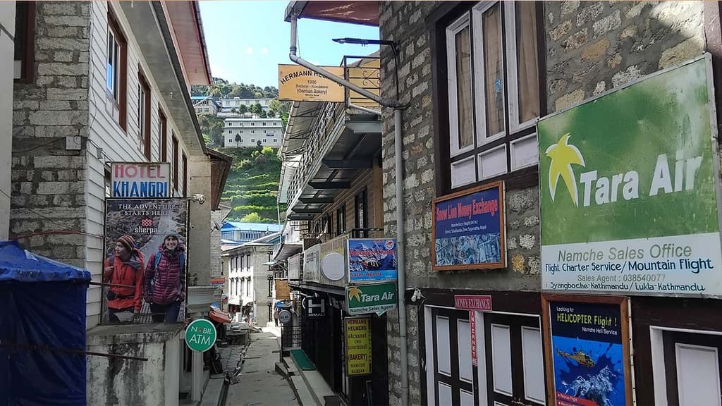 Everest Base Camp Trek Itinerary Namche Bazar