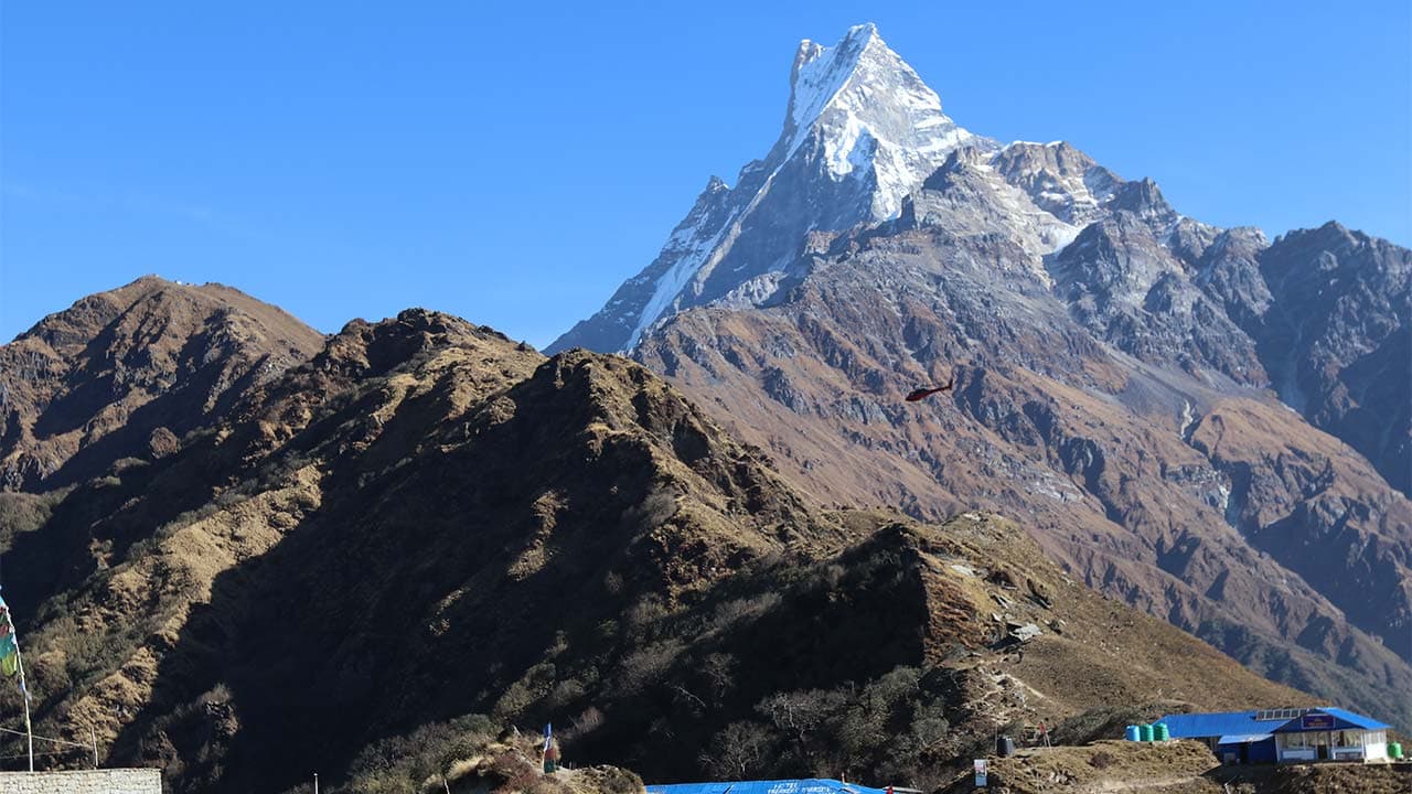 High Camp of Mardi Himal Trek