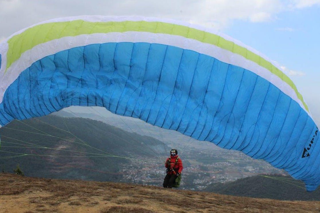 Paragliding in Kathmand