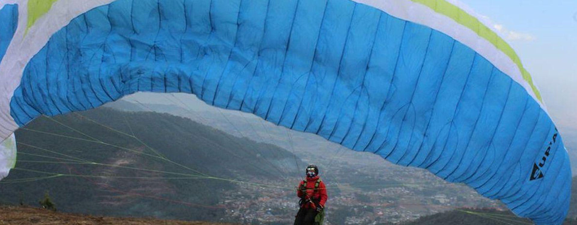 Paragliding in Kathmandu